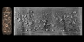 Western Asiatic Cylinder Seal with Gryphon