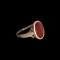 Early Georgian Gold Ring with Gemstone