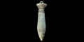 Egyptian Glazed Composition Wadj Amulet