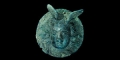 Roman Bronze Head of Mercury Appliqué