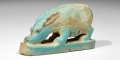 Egyptian Glazed Composition Hippopotamus Statuette