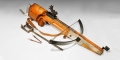 Vintage Swiss/German Match Crossbow with Bolts and Accessories