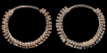 Byzantine Silver Earring Pair