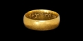Post Medieval Gold Joyned in one by god alon Posy Ring