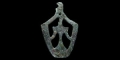 Viking Bronze Birka Falcon Sword Scabbard Chape