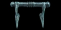 Roman Bronze Casket Handle