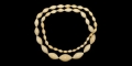 Egyptian Precious Ivory Bead Necklace