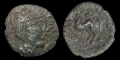 Celtic Iron Age Coins - Trinovantes - Dubnovellaunus - Crescent Head Bronze Unit