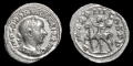 Ancient Roman Imperial Coins - Gordian III - Emperor Riding Denarius