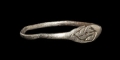 Saxon Silver Ring with Beast Motif