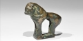 Islamic Khorasan Bronze Lion Statuette