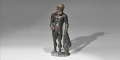 Roman Bronze Hercules Statuette