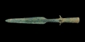 Western Asiatic Amlash Bronze Triple Barbed Socketed Spearhead