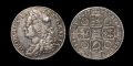 English Milled Coins - George II - 1745 - Shilling