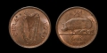 World Coins - Ireland - Free State - 1940 - Halfpenny