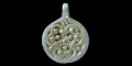 Viking Silver-Gilt Trefoil Disc Pendant