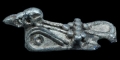 Viking Silver-Gilt Bird Mount with Filigree