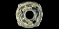 Western Asiatic Sarmatian Silver-Gilt Roundel