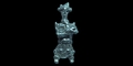 Western Asiatic Amlash Bronze Nursing Mother Amuletic Pendant