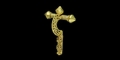 Roman Gold Openwork Crossbow Brooch