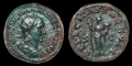 Ancient Roman Imperial Coins - Trajan Decius - Felicitas Double Sestertius