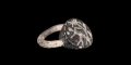 Western Asiatic South Arabian Ring with Stamp Seal