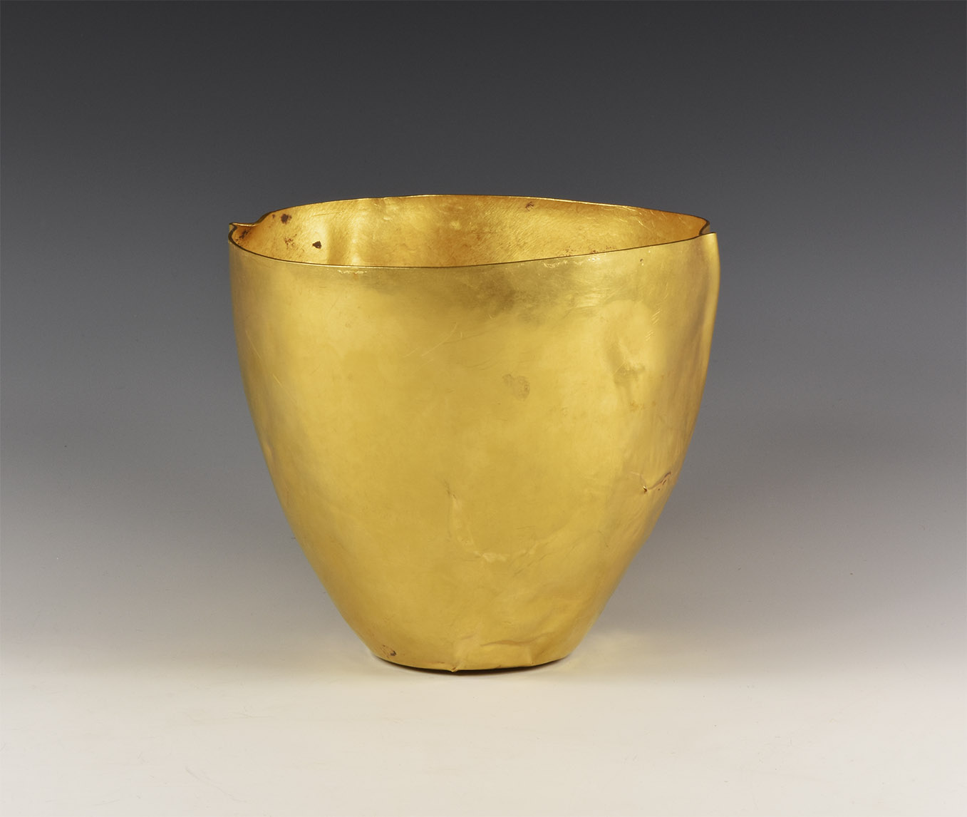 Greek Large Scythian Gold Ritual Vessel