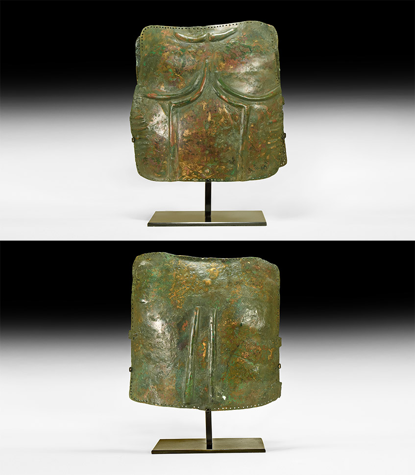 Pre-Roman Bronze Warrior's Cuirass