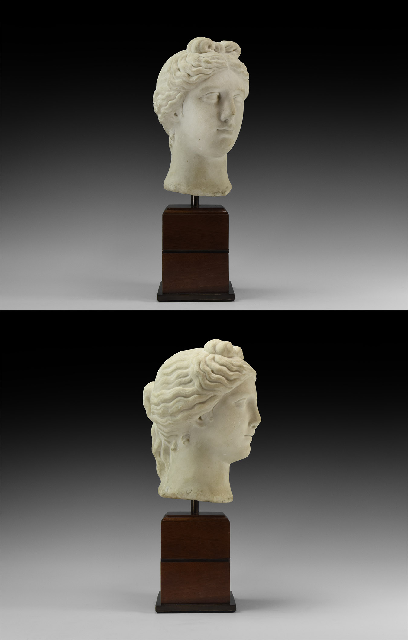 Roman Marble Head of Aphrodite