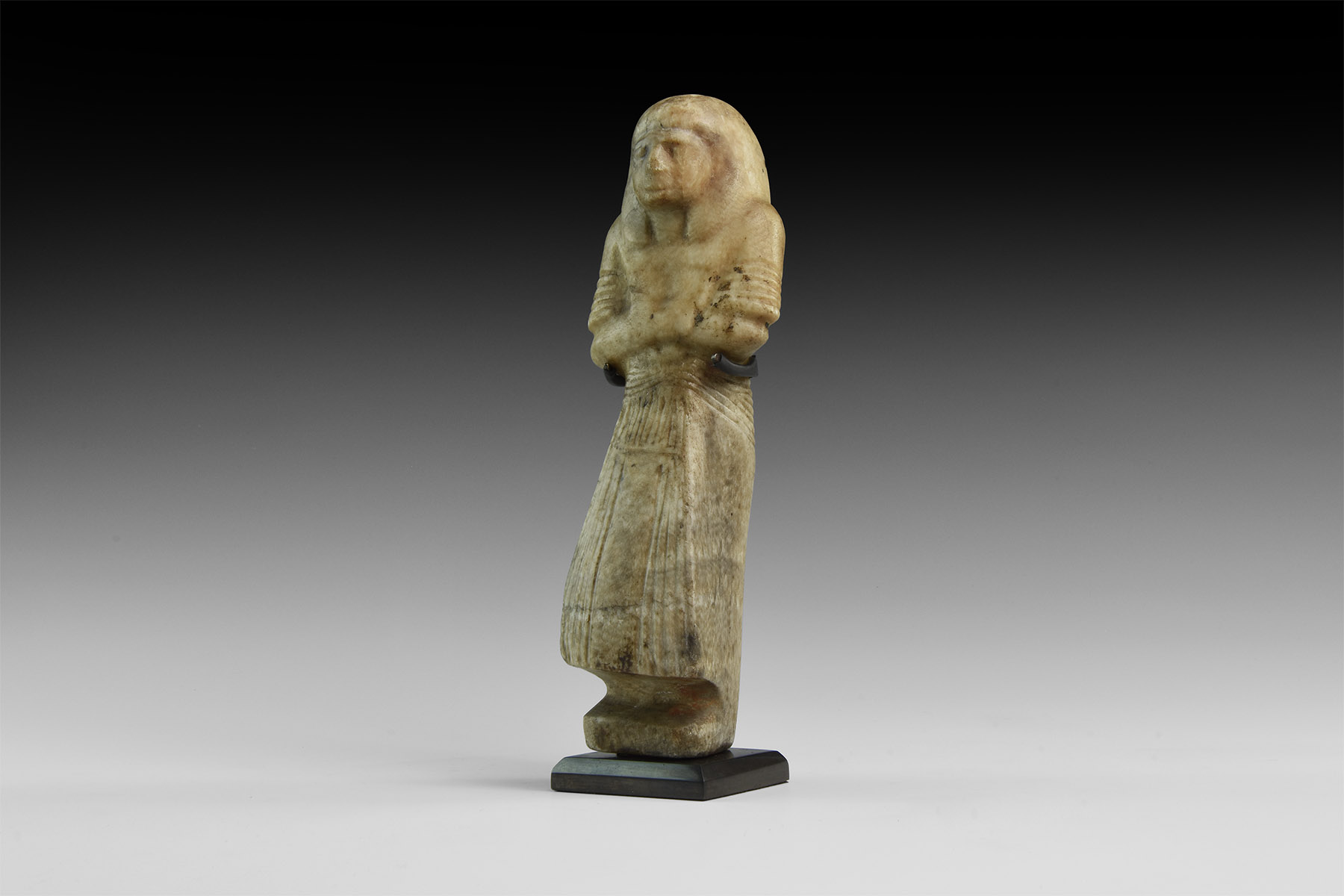 Egyptian Alabaster Shabti of a Noble