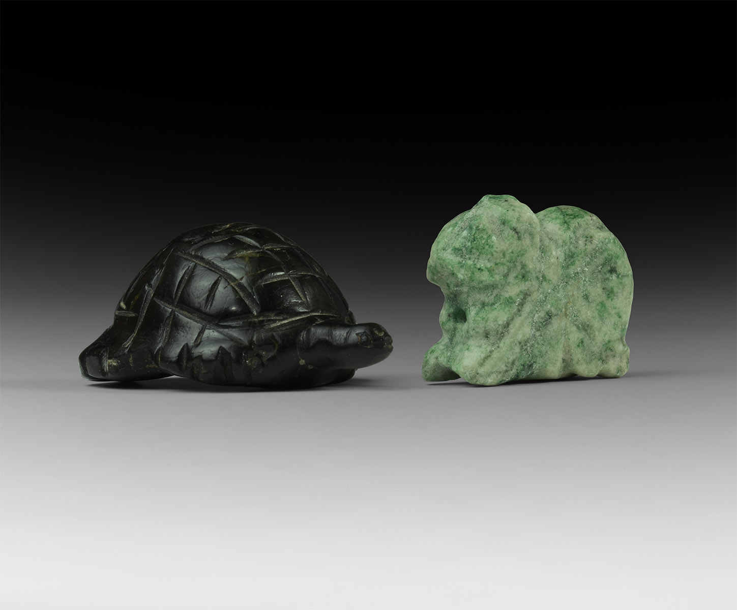 Tortoise and Lion Amulet Group
