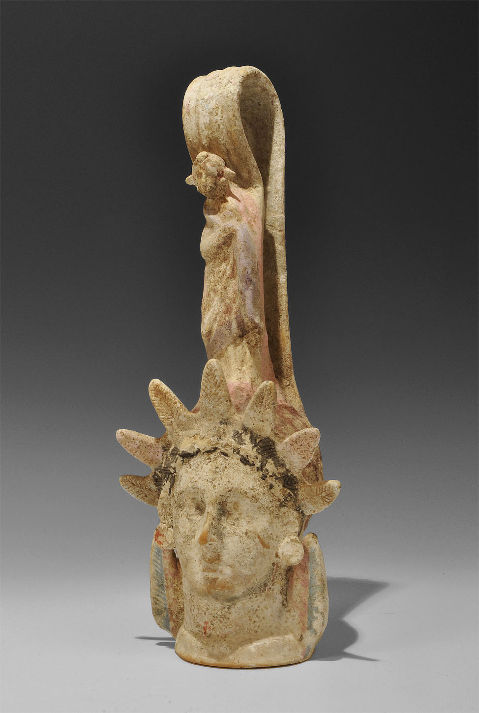 Greek Canosan Polychrome Pseudo-Vessel