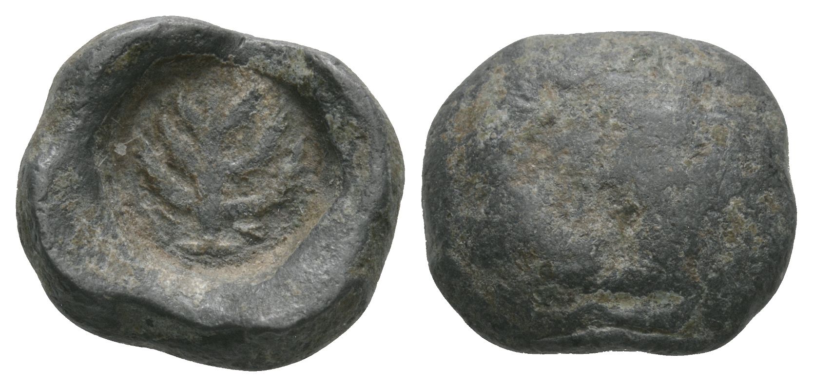 Ancient Byzantine Seal - Lead Uniface Seal