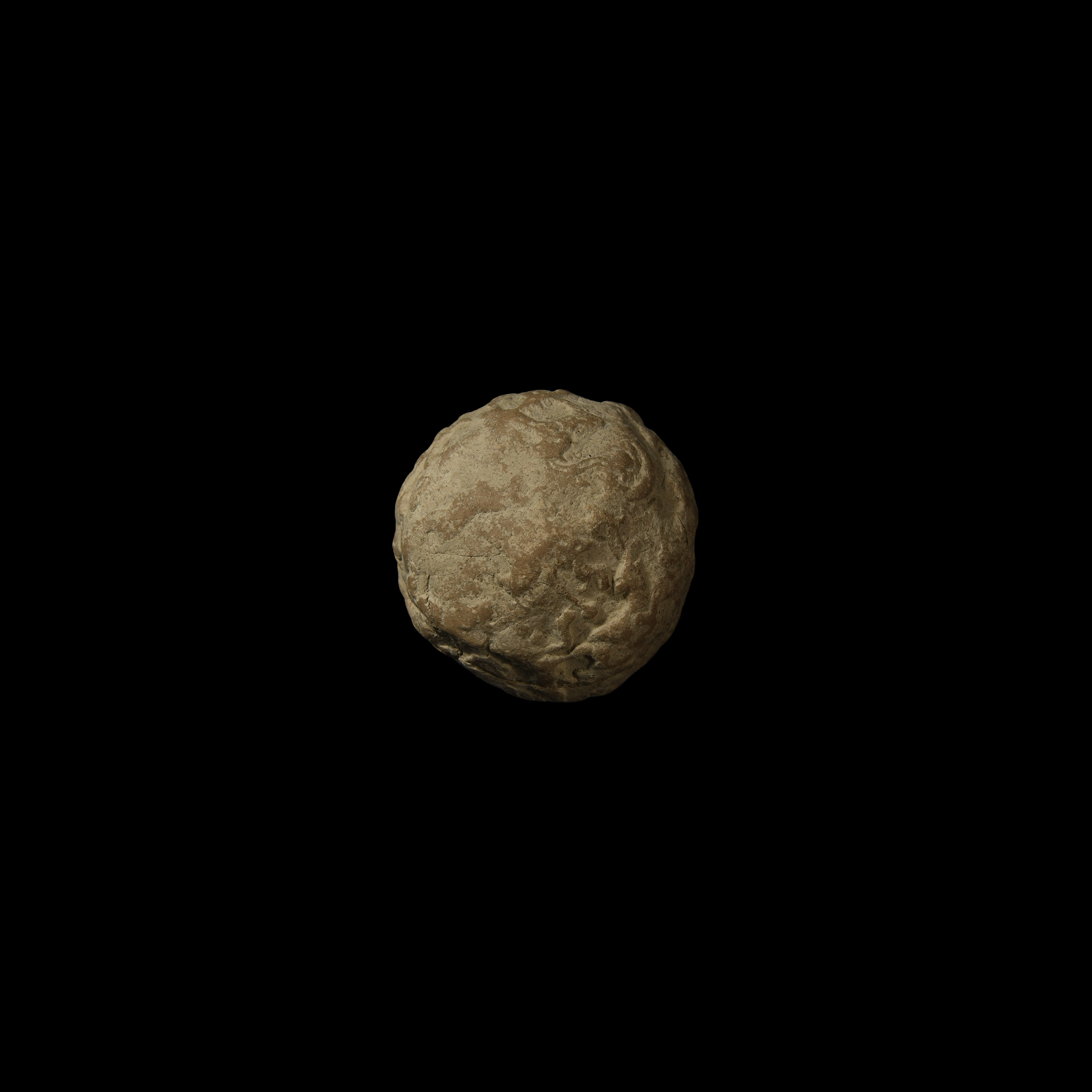 Western Asiatic Sumerian Bulla Containing Tokens