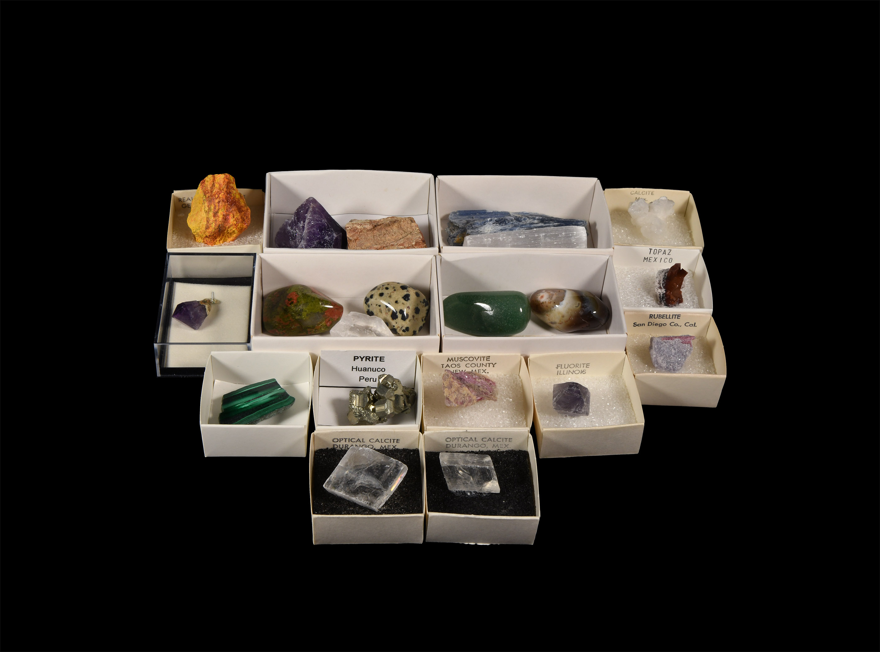 Natural History - Historic Selected Mineral Specimen Collection