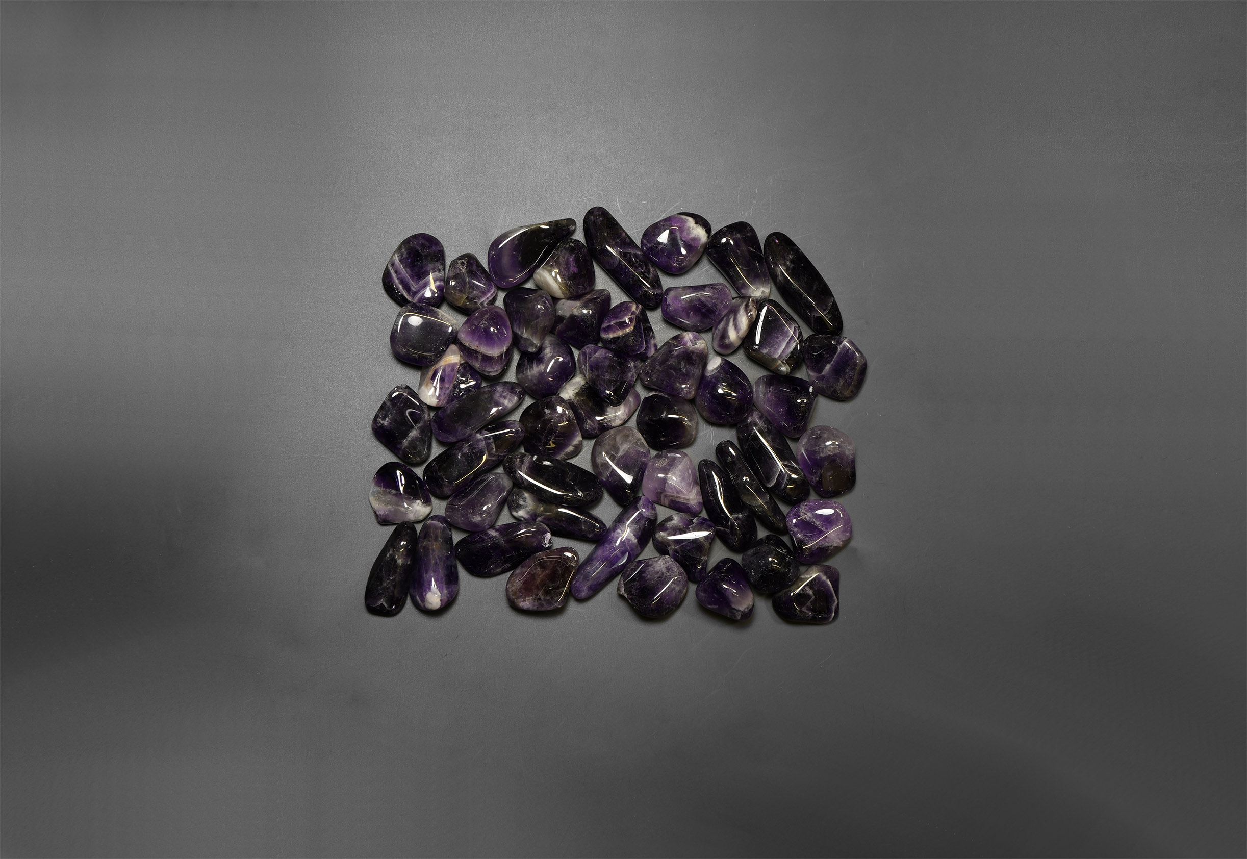 40 Brazil Polished Amethyst Mineral Specimens