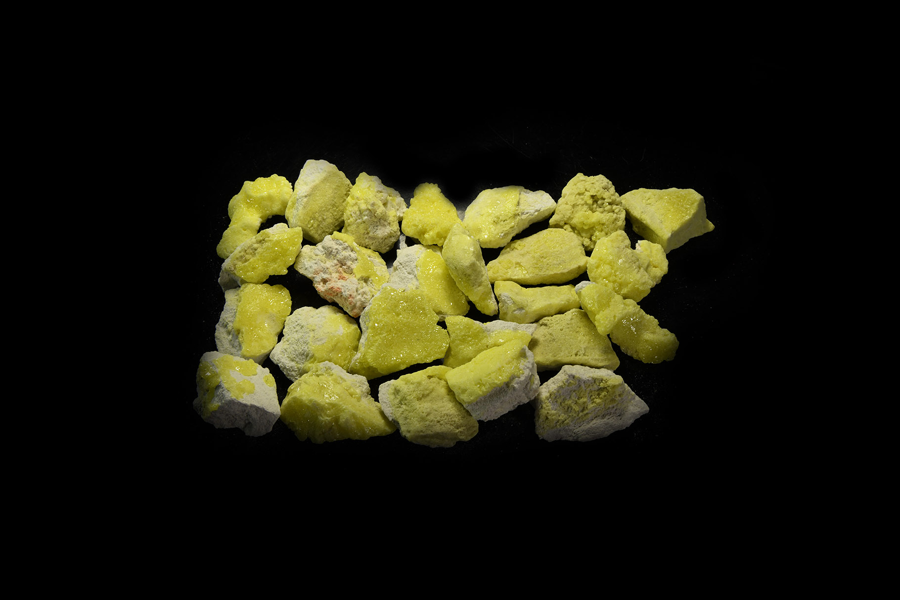 20 Sulphur Mineral Specimens