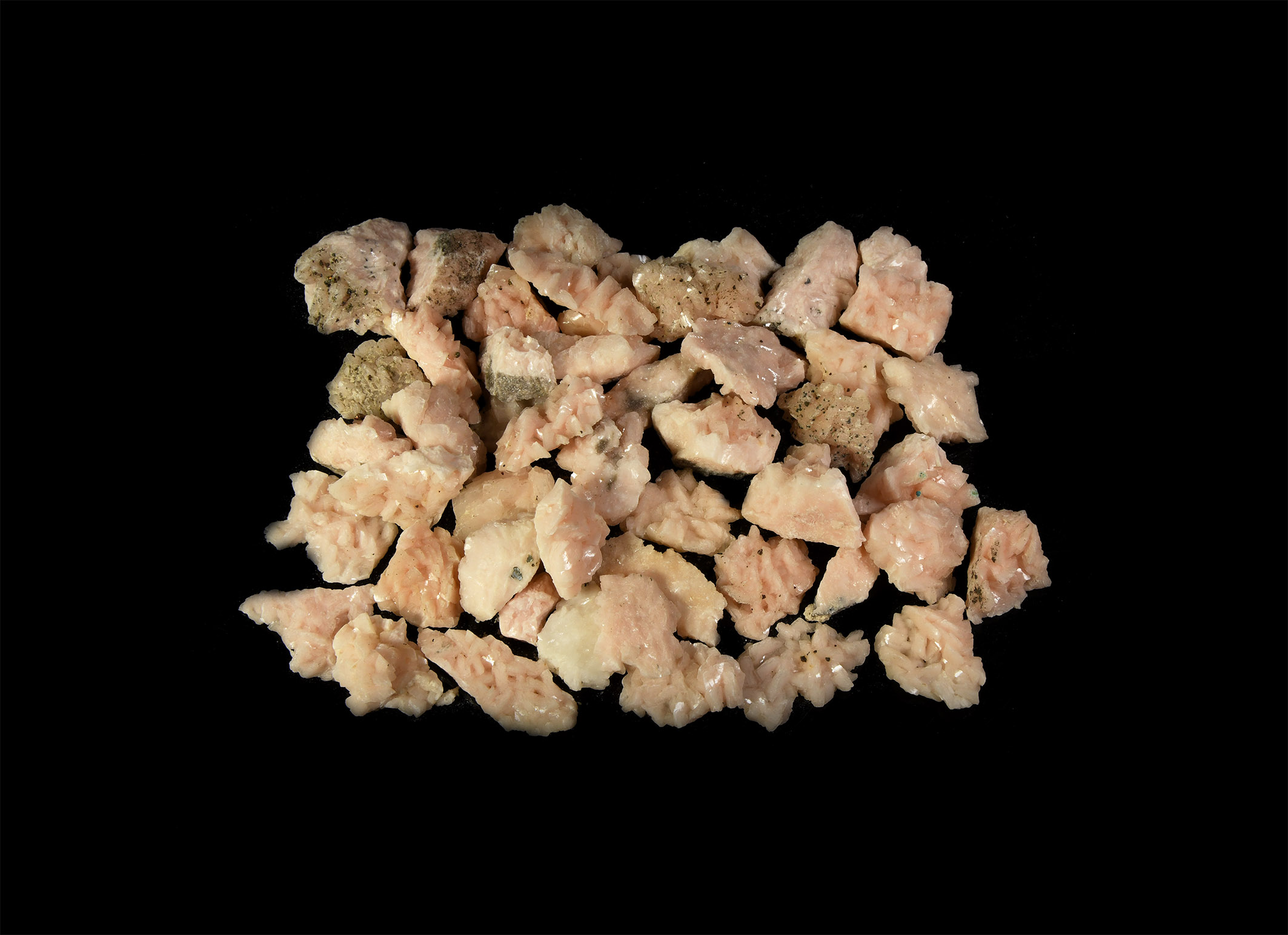 50 Pink Dolomite Crystal Mineral Specimens