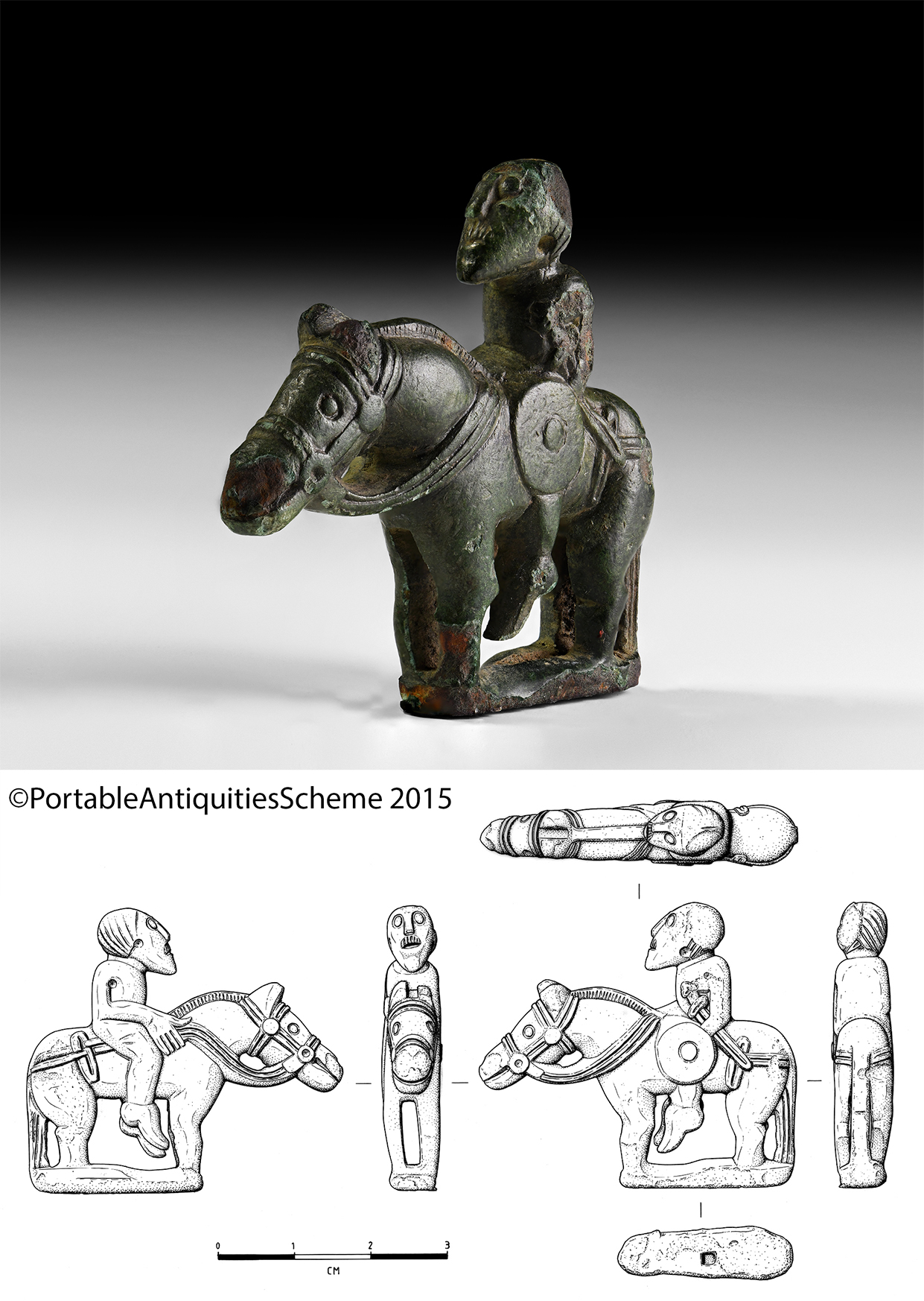 'The Bradwell' Anglo-Saxon Chess Piece