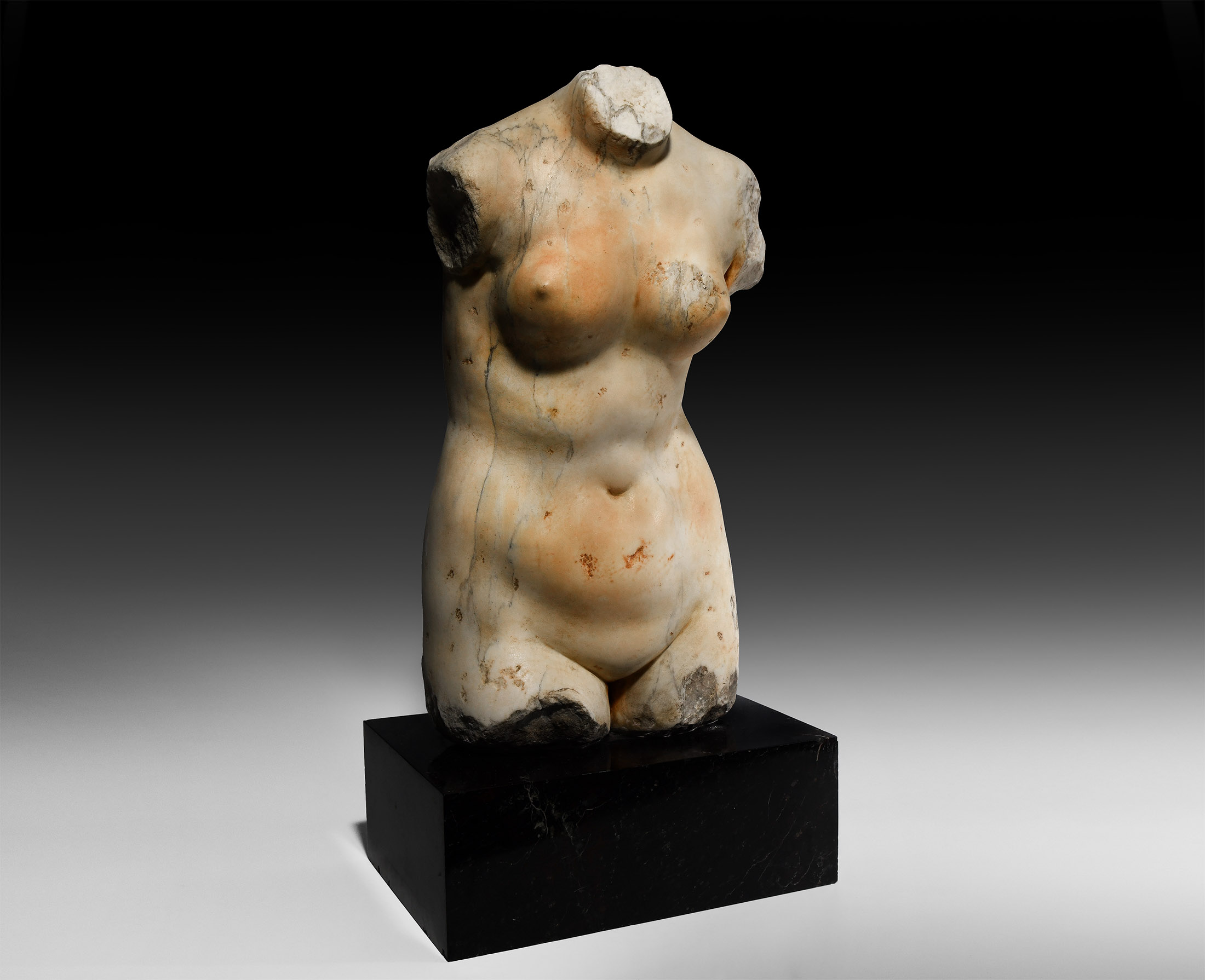 Renaissance Marble Torso of Venus