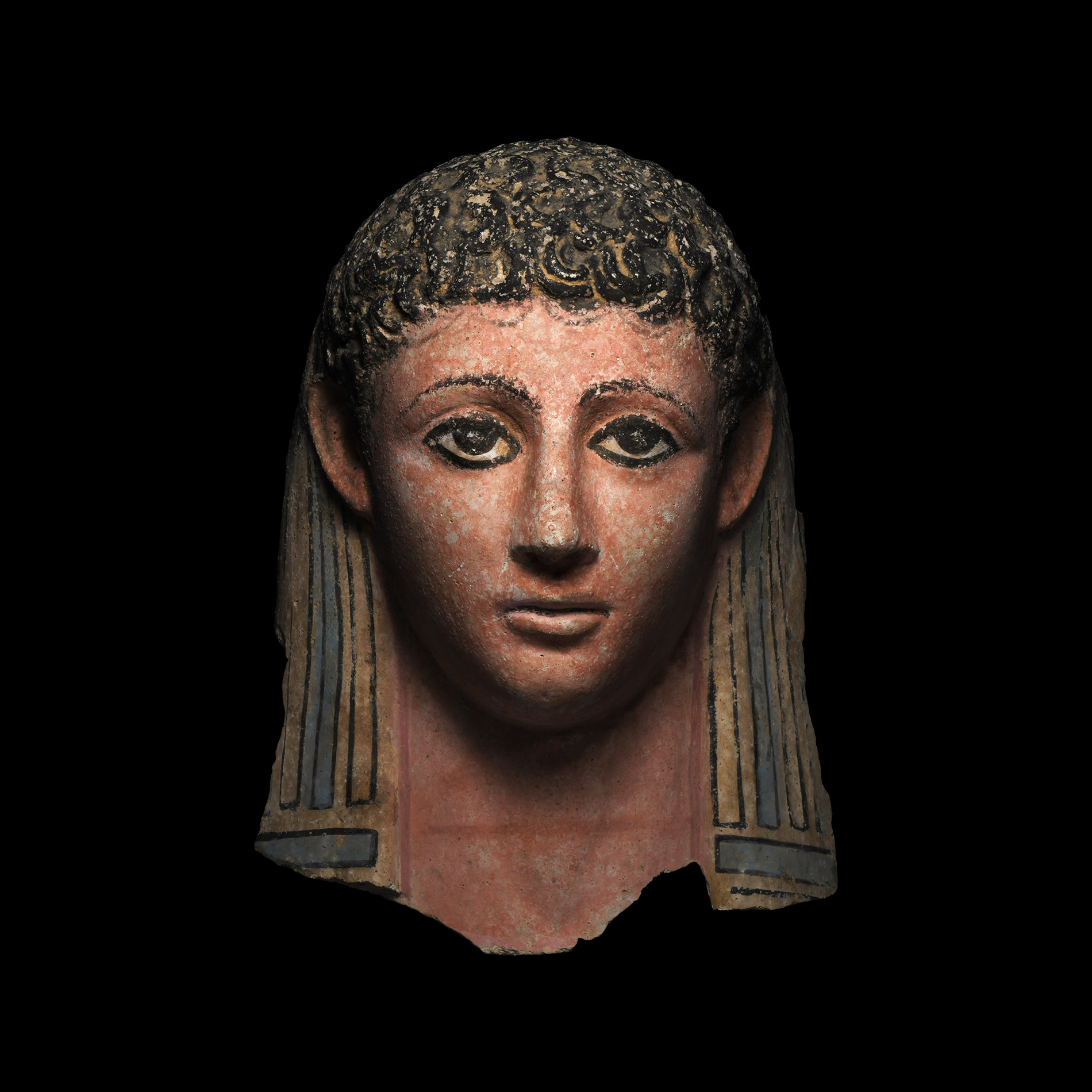 Egyptian Face Mask of a Young Male