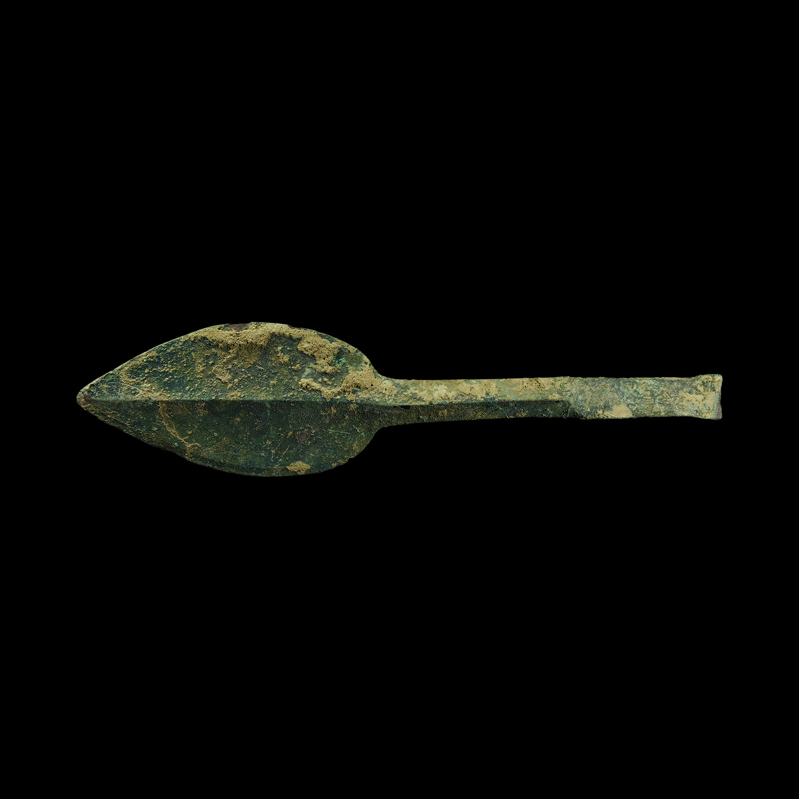 Western Asiatic Tanged Leaf-Shaped Spearhead