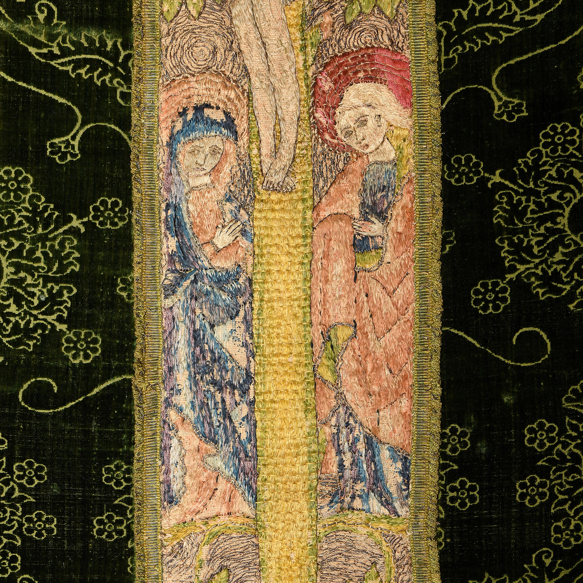 Medieval Chasuble with Scenes of the Crucifixion