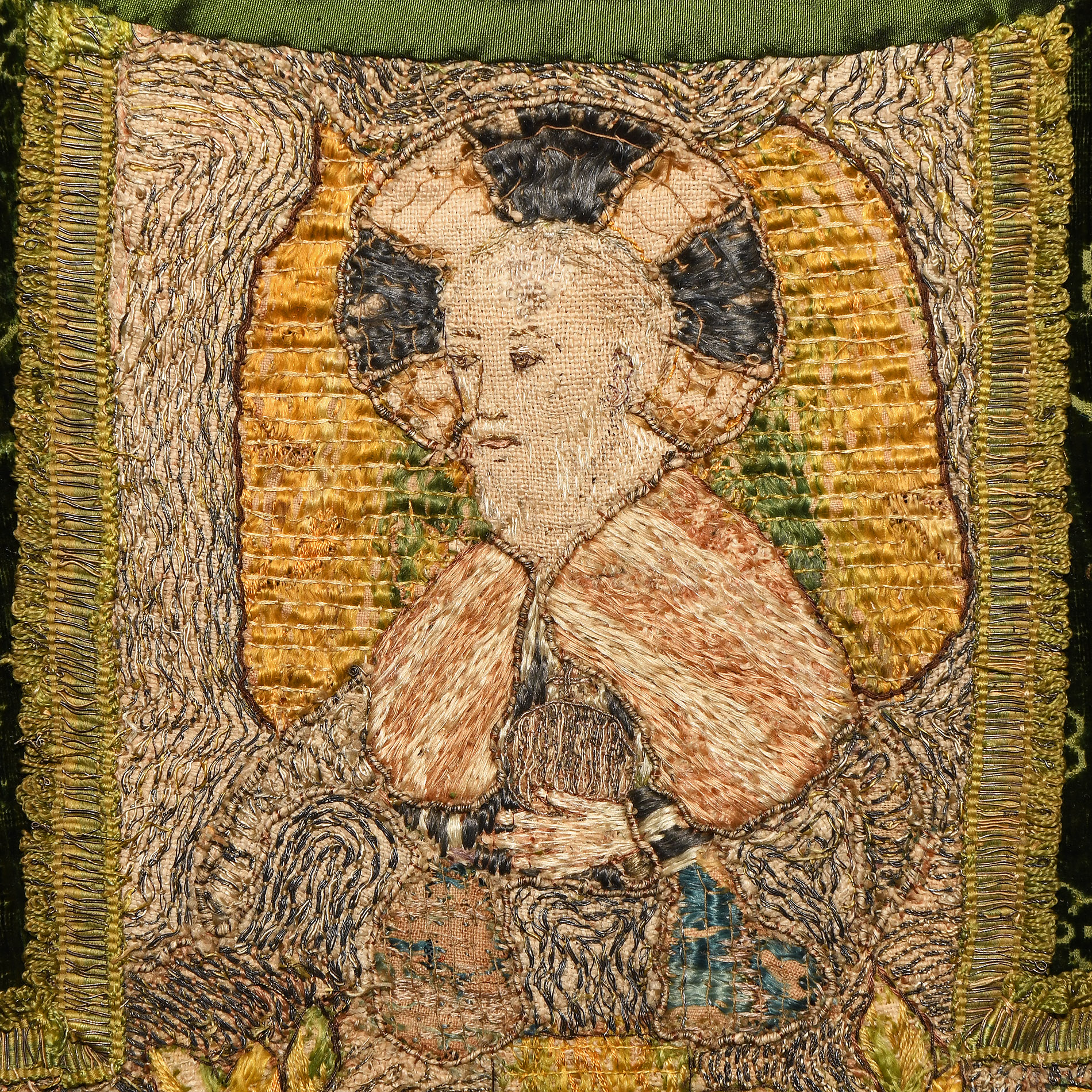 Medieval Chasuble with Scenes of the Crucifixion