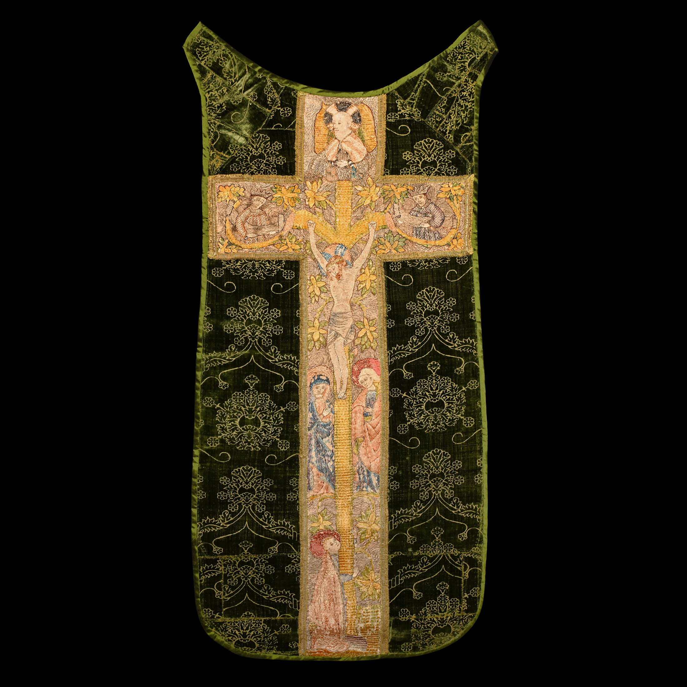 Medieval Chasuble with Scenes of the Crucifixion