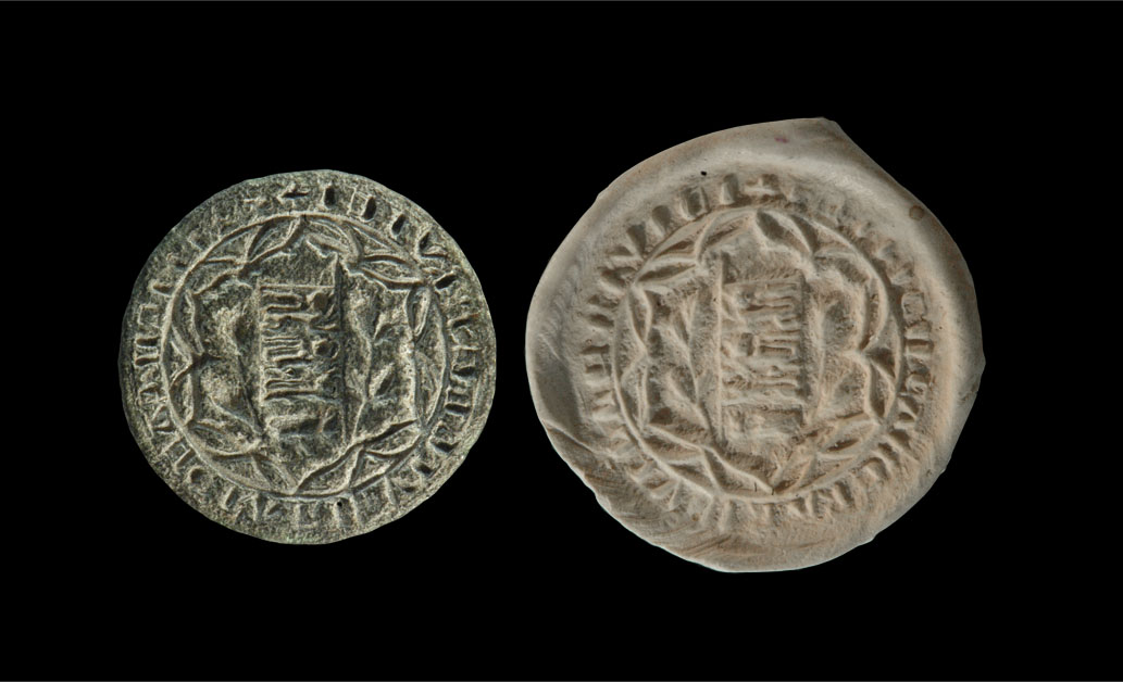 Medieval Bronze Civic Chamberlain's Seal Matrix