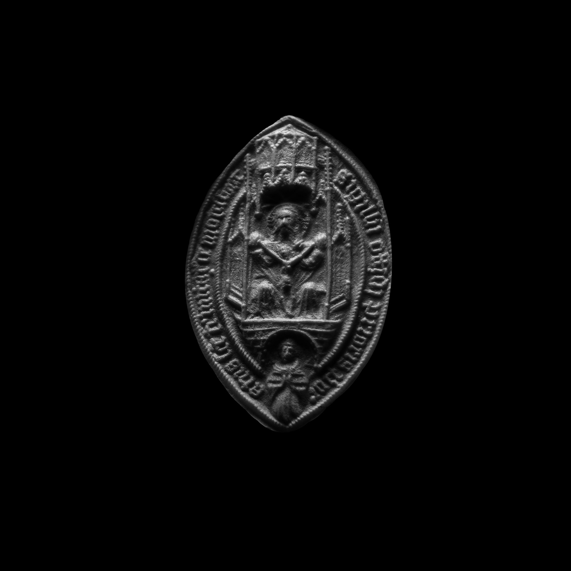 Large Medieval Mottisfont Augustinian Priory Seal Matrix