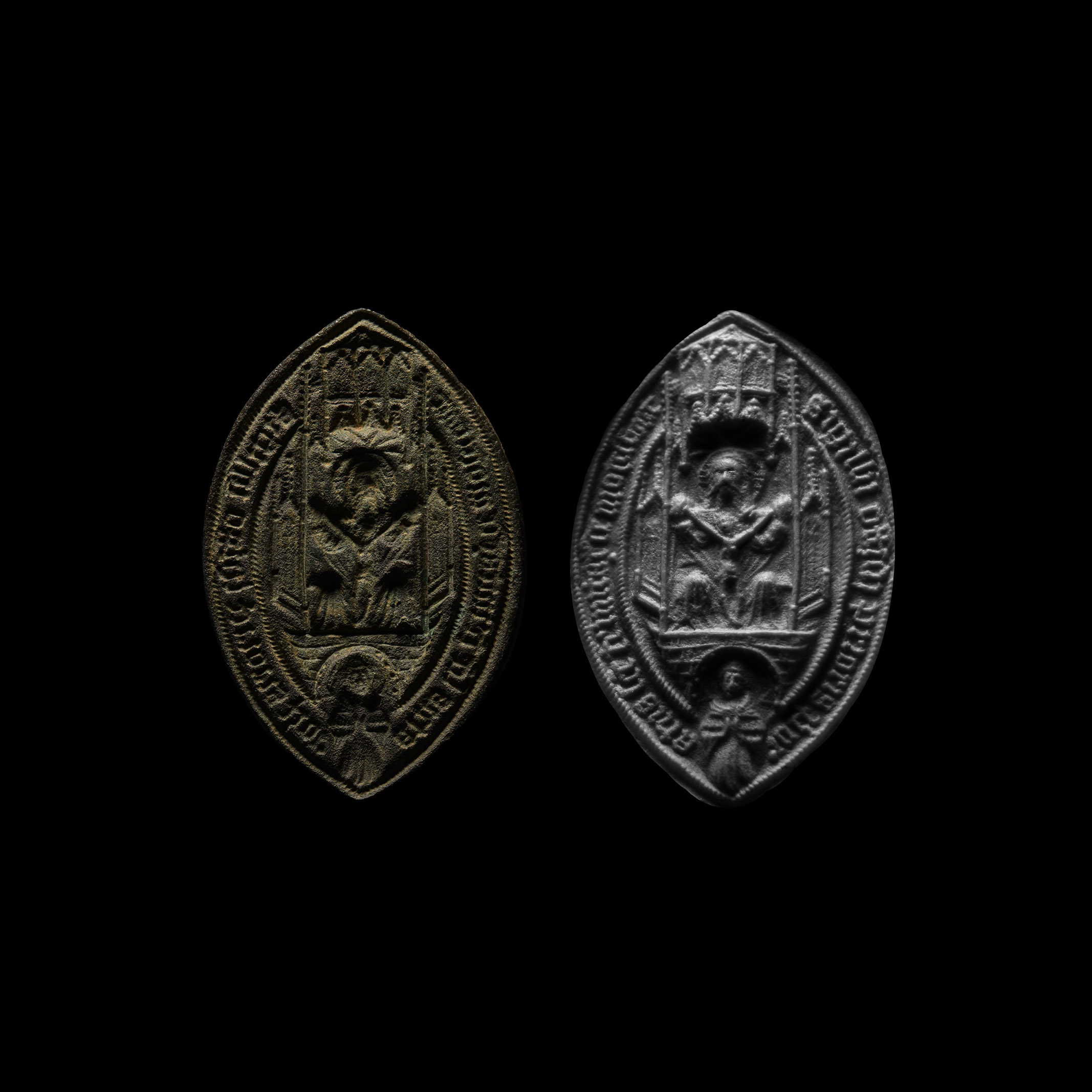 Large Medieval Mottisfont Augustinian Priory Seal Matrix