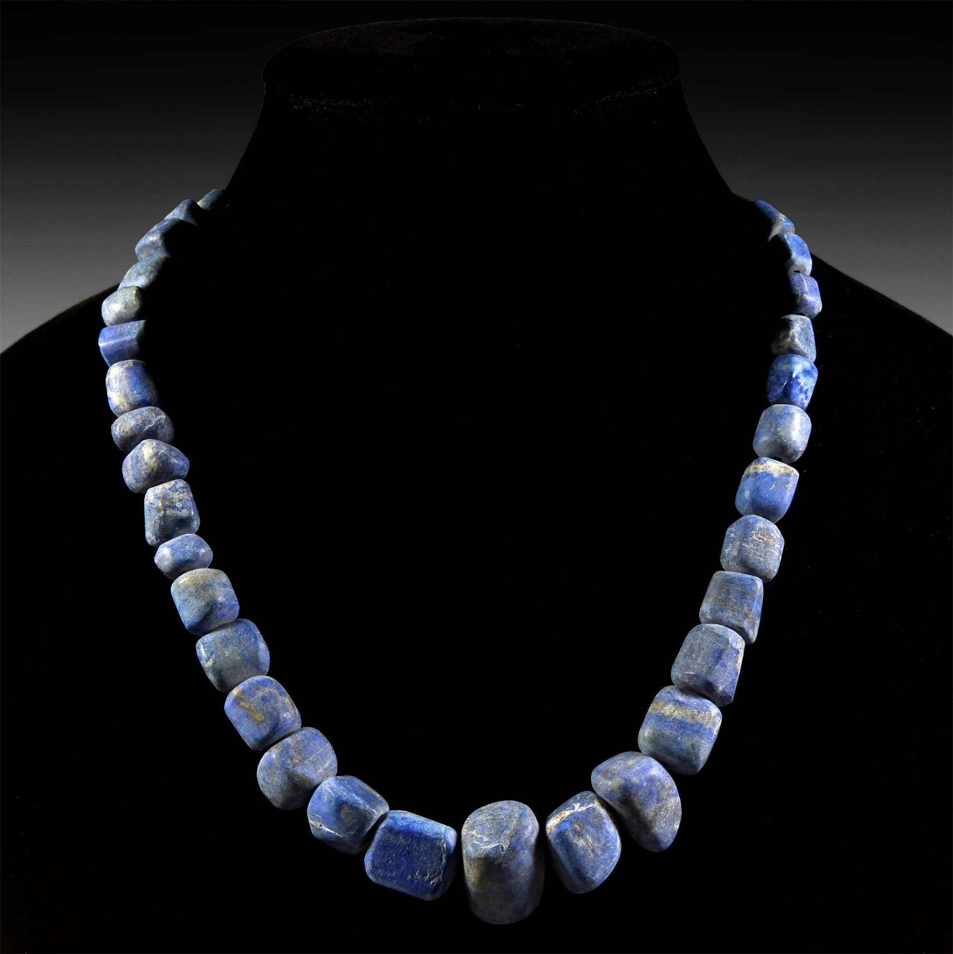 Natural History - Lapis Lazuli Bead Necklace