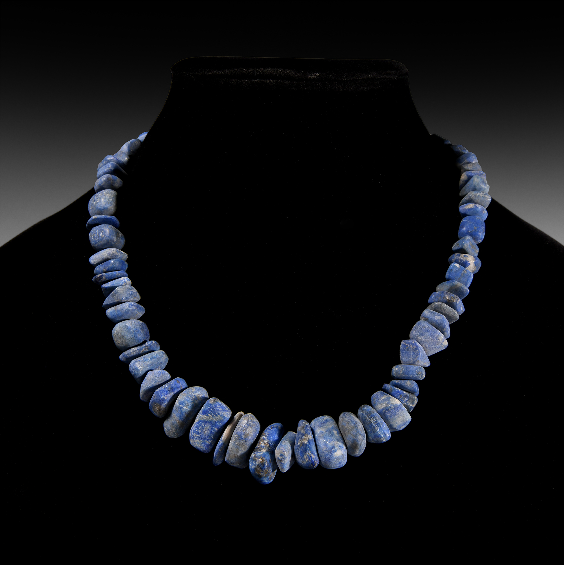 Natural History - Lapis Lazuli Bead Necklace